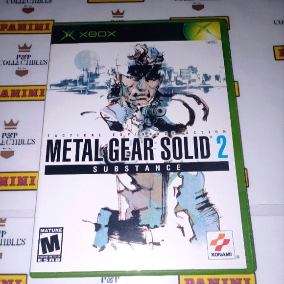 Metal Gear Solid 2 Substance 🔥 Original Microsoft Xbox 🎮 Vintage Video Games - Picture 2 of 2